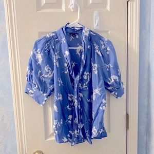 Ann Taylor Medium floral blouse.